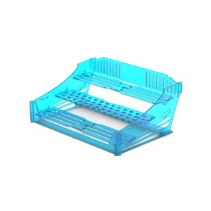 Clear Blue iQuatics Multi Tier Adjustable/Tilt-able Frag Coral Propagation Rack - 3 tier - 40cm